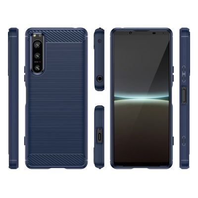 3. Thunder Case etui Xiaomi Poco M4 5G silikonowy pancerny pokrowiec niebieskie