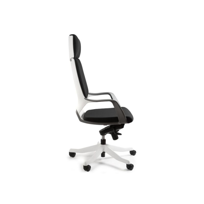 4. Fotel biurowy Apollo BL404 honey/biały