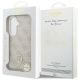8. Etui Guess 4G Rhinestone Round Logo MagSafe na Samsung Galaxy S26 - różowe