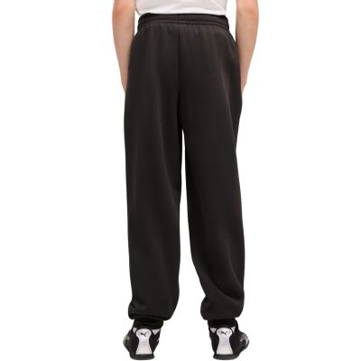 4. Spodnie dla dzieci Puma ESS Logo Lab Relaxed czarne 694675 01