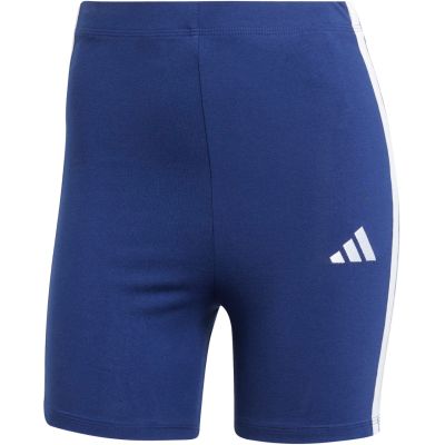 2. Spodenki damskie adidas Essentials 3-Stripes High Waisted Biker niebieskie JE1225