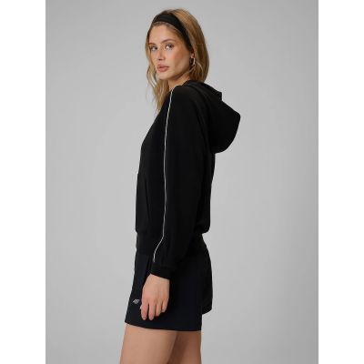 4. Bluza dresowa regular z kapturem damska 4F 4FRSS26TSWSF2990-20S
