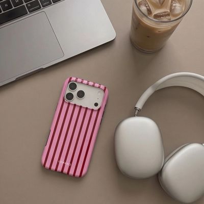 6. Etui Tech-Protect Lamano MagSafe na iPhone 18 Pro / 17 Pro - różowo-czerwone