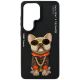 Etui Nimmy Glasses Cool Dog na Samsung Galaxy S26 Ultra - czarne