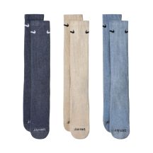 Skarpety Nike Everyday Plus Cushioned 3 pary ciemnoszare, beżowe, jasnoszare SX6888 901