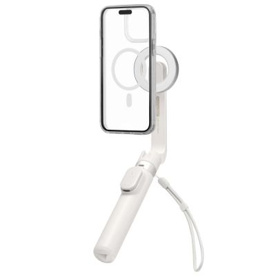 3. Selfie stick Spigen S571W MagSafe Bluetooth z tripodem - beżowy
