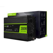 GREEN CELL PRZETWORNICA INV11 12V-230V 2000W/4000W CZYSTA SINUSOIDA
