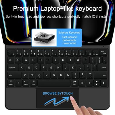 6. Etui Tech-Protect SmartCase Magnetic na iPad Pro 13” 7 / 8 2024-2025 - czarne