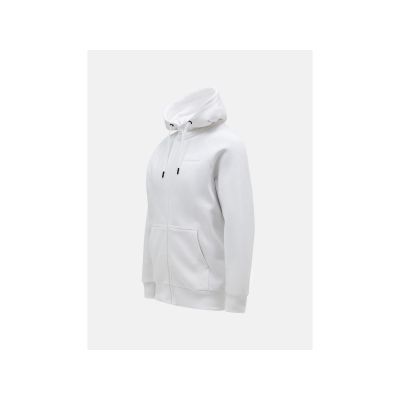 2. Bluza Peak Performance M Original Small Logo Zip Hood biały