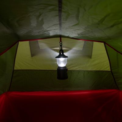 6. Namiot High Peak Falcon 4 LW oliwkowo-czerwony 10334