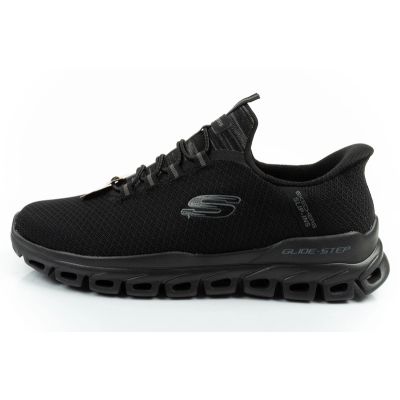 2. Skechers buty męskie sneakersy Glide-Step wygodne lekkie Slip-Ins czarne