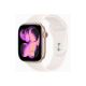 Smartwatch Apple Watch 11 GPS 46mm Rose Gold Alu Sport Band S/M Różowy (MEV64RK/A)