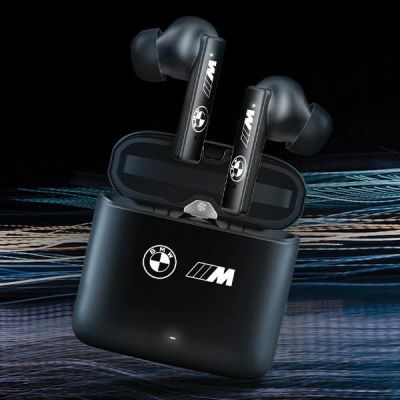 6. Słuchawki bezprzewodowe BMW M Collection Bluetooth TWS - czarne