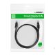 5. Ugreen kabel sieciowy internetowy LAN Ethernet U/UTP Cat. 6 1000Mb/s 8m czarny (NW102)