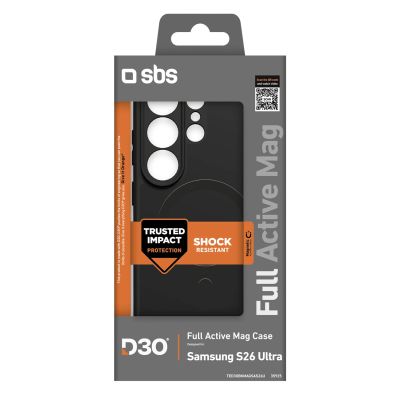 2. Etui SBS Full Active Case D3O na Samsung Galaxy S26 Ultra kompatybilne z MagSafe - czarne