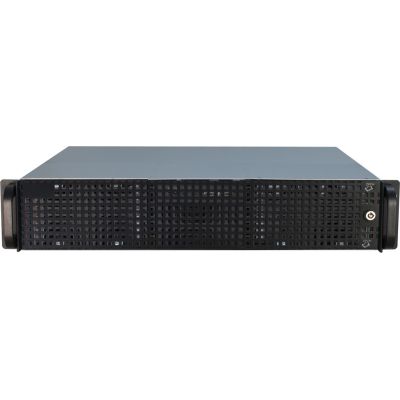 9. Szafa serwerowa Inter-Tech 2U-20240 ATX, micro ATX, Mini-ATX, Stal, HDD, Sieć, Zasilanie