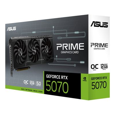 24. Karta graficzna ASUS PRIME GeForce RTX 5070 OC 12GB