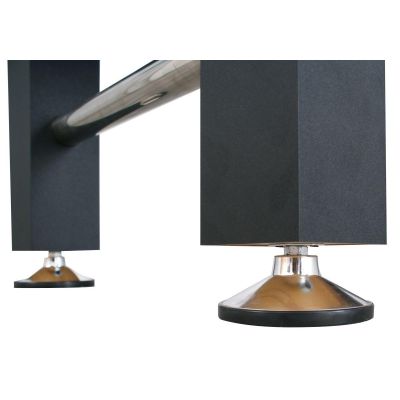 8. STÓŁ DO GRY W PIŁKARZYKI 142x76x88CM CZARNY