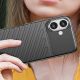 5. Etui silikonowe Thunder Case do iPhone 16 Plus - czarne