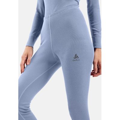 6. Spodnie Odlo BL BOTTOM long ACTIVE WARM roz. M Niebiesko-szare