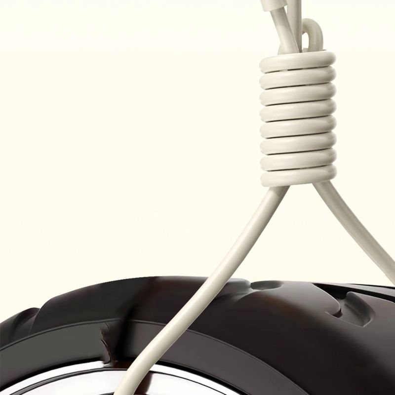 8. Kabel Dudao L7SCL USB-C - Lightning 30W 1m - beżowy