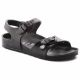 4. Sandały dziecięce Birkenstock RIO KIDS EVA Black czarne narrow wąskie (0126113)