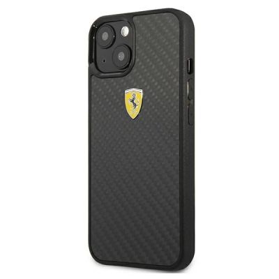 2. Etui Ferrari On Track Real Carbon na iPhone 13 mini - czarne