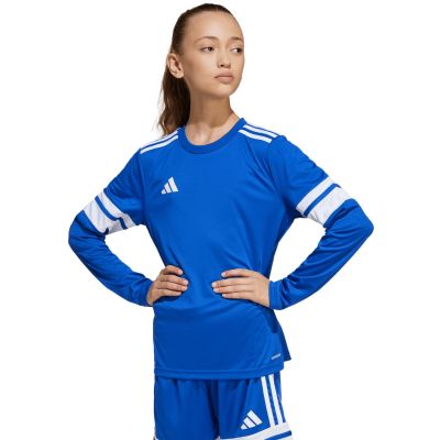 14. Koszulka dla dzieci adidas Squadra 25 Long Sleeve niebieska JJ0046