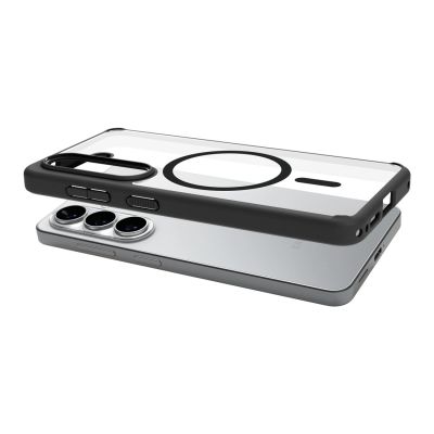 14. Etui Spigen Ultra Hybrid Mag MagSafe na Samsung Galaxy S26 - przezroczysto-czarne