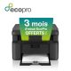 9. Drukarka 3 w 1 Brother DCP-L1640W Laserowe Mono Format A4 Sieć Wi-Fi Czarny