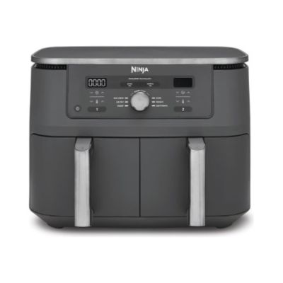 18. Ninja DZ400EU frytkownica Podwójny 9,5 l Autonomiczny 2470 W Frytkownica na gorące powietrze Szary