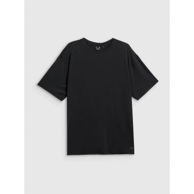 5. T-shirt loose z modalem damski 4F 4FRSS26TTSHF3630-20S