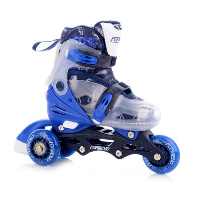 6. Łyżwy./Rolki/Wrotki regulowane FunActiv Adapt Led 4w1 Boy