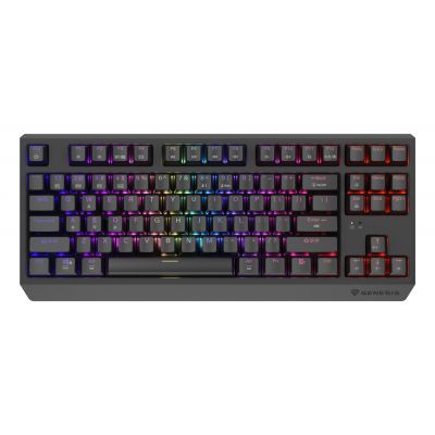 2. GENESIS Thor 230 TKL klawiatura Gaming USB + RF Wireless + Bluetooth QWERTY US English Czarny