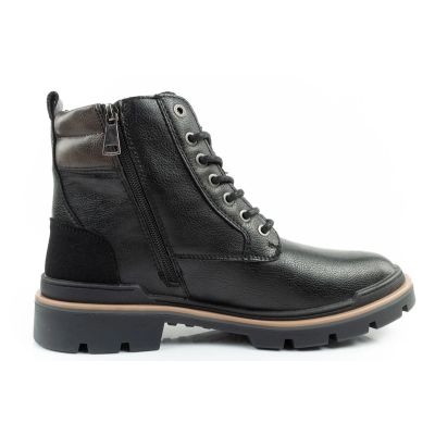 13. Wrangler Nevada buty męskie sztyblety trzewiki eleganckie modne sznurowane czarne