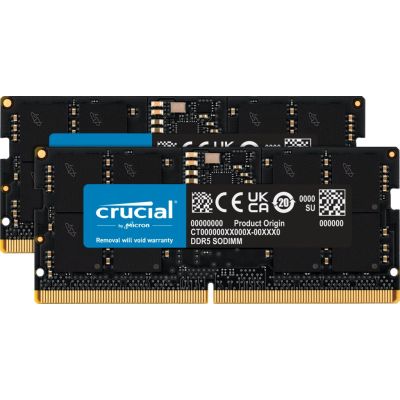 Pamięć SO-DIMM Crucial CT2K16G48C40S5 DDR5 32GB PC 4800 CL40 KIT (2x16GB) 1,1V