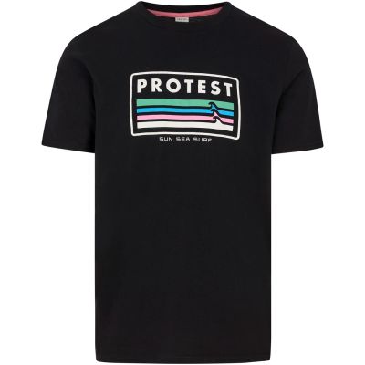 T-Shirt męski PROTEST PRTBarn czarny   XL