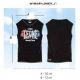 2. T-shirt męski tank LEONE LSM979/S16 czarny "L"