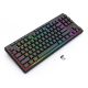 6. REDRAGON K516RGB-PRO SHIVA PRO 87 klawiatura USB + RF Wireless + Bluetooth Czarny