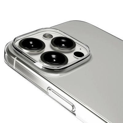 6. Etui silikonowe Puro 03 Nude do iPhone 16 Pro Max - przezroczyste