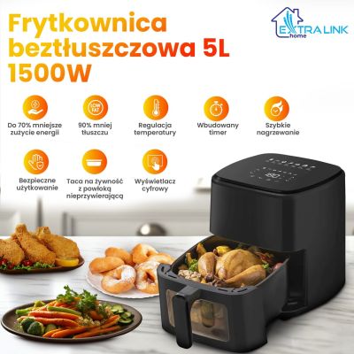 24. Extralink Home Sj-520 5L | Frytkownica | 5L