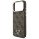 6. Etui Guess 4G Triangle Logo MagSafe na iPhone 17 Pro Max / 18 Pro Max - brązowe