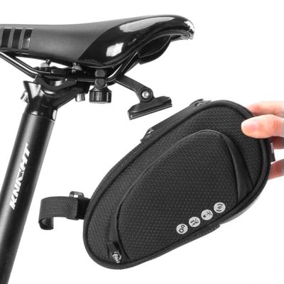 2. Torba rowerowa Rockbros C40 pod siodełko - czarna