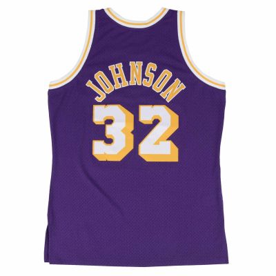 2. Koszulka Mitchell & Ness Swingman Jersey NBA LA Los Angeles Lakers Magic Johnson - SMJYGS18176-LALPURP84EJH