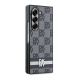 5. Etui DKNY Chequered Pattern Printed Stripes na Samsung Galaxy Z Fold 6 - czarne