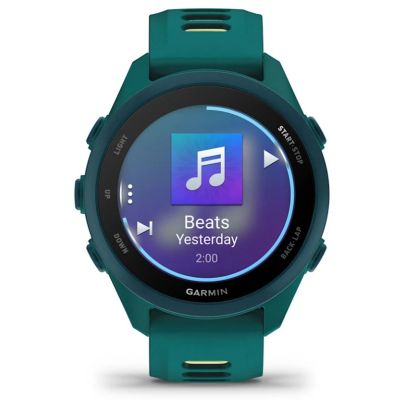 2. Zegarek Garmin Forerunner 170 42,6mm Music Teal Green Citron