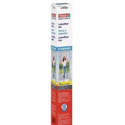 2. Tesa moskitiera drzwi lamela czarna 0,95m x 2,2m standard