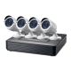7. LevelOne CCTV 8-kanałowy zestaw 2MP/IP66/H.264/1x3.5"/IR-30m biały