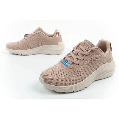 8. Skechers buty damskie sportowe Bobs Squad Waves beżowe lekkie modne
