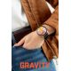 11. Smartwatch Gravity Złoty Pasek + Bransoleta GT11-1